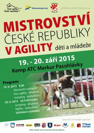 Mistrovství ČR mládeže agility 2015